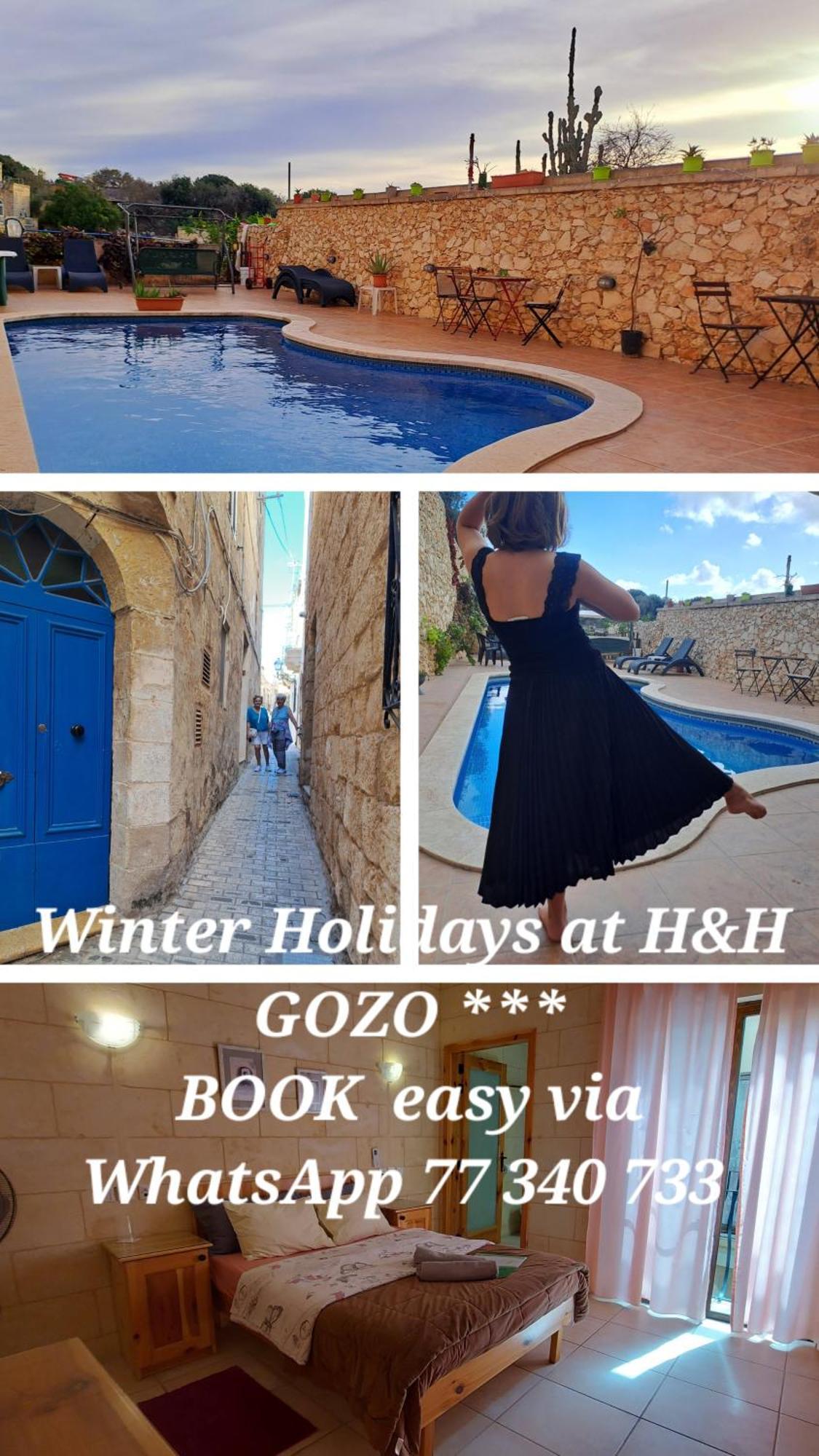 Happy & Healthy Gozo, Self-Check-In Guest House Victoria Exterior foto